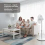 Grunkel FS-14T Ventilador de Pie de 25W, 12 Velocidades y 7 Aspas